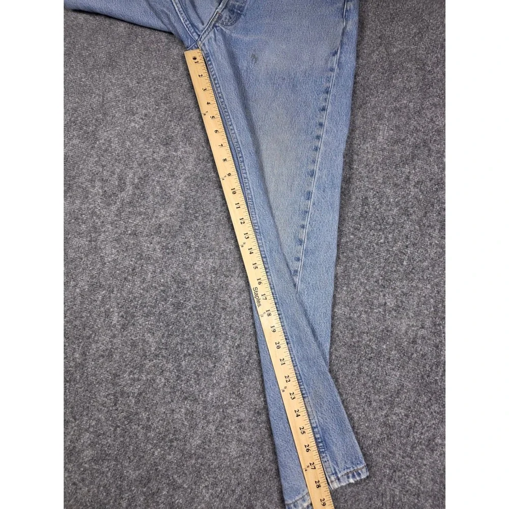 Y2K Levis 501 Jeans Mens 31X30 Light Wash Straight Leg Denim Button Fly